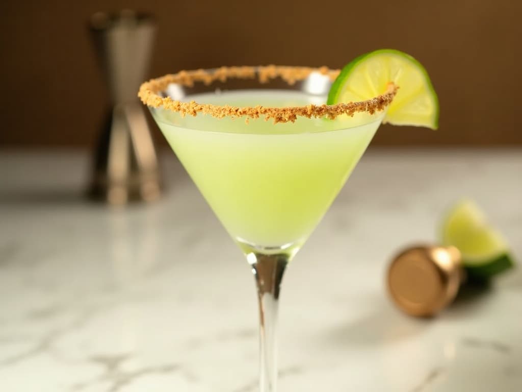 Key Lime Pie Martini