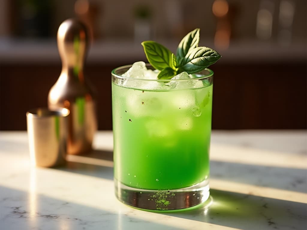 Gin Basil Smash