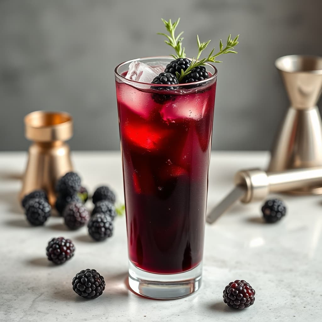Blackberry Balsamic Shrub